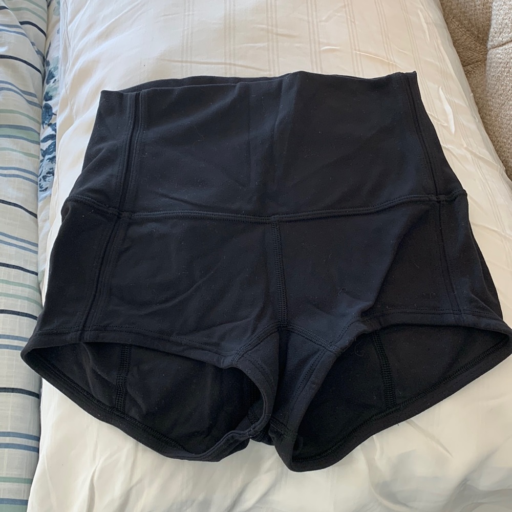 Lulu lemon black shorts
